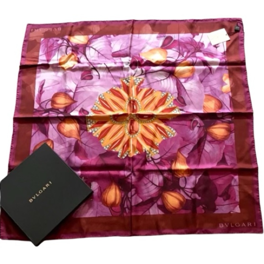 Bvlgari Silk Scarf